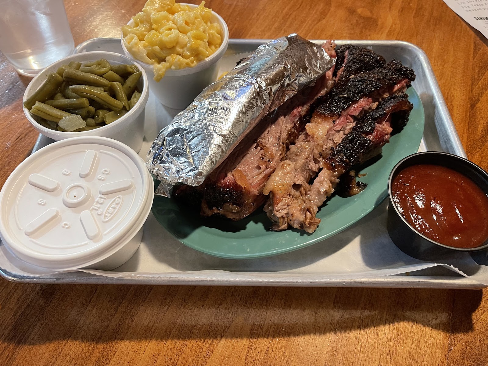 Inside Blue Pit Smokehouse