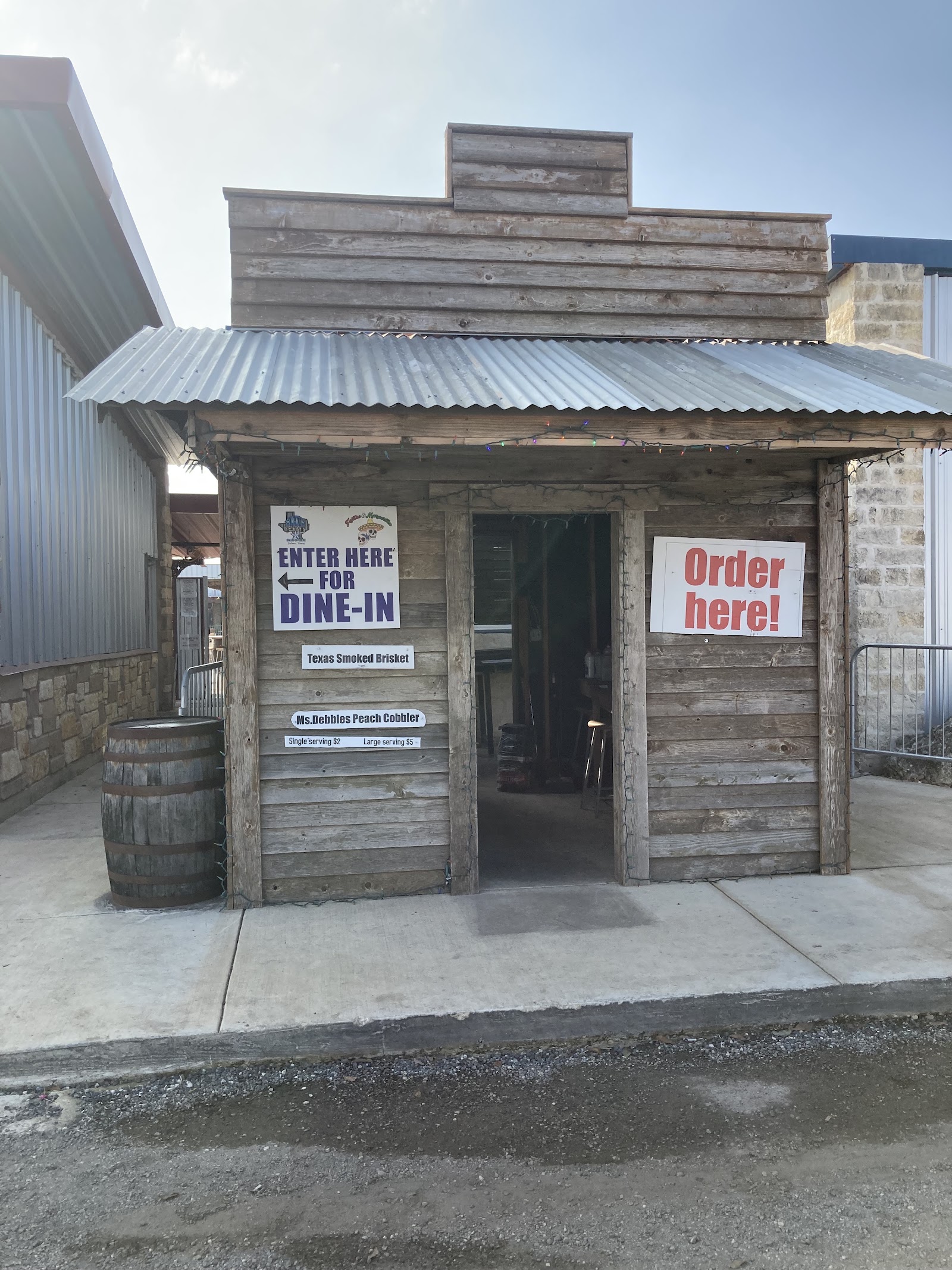 Blue Pit Smokehouse food close up